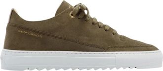 Mason Garments Schoenen, unisex, Groen, 40 EU, Leer, Torino Sneaker