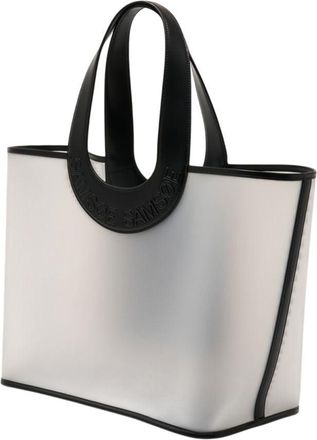 Sams&oslash;e & Sams&oslash;e Womens Saberta Beach 16027 Shopper Bag Synthetic Black Totes-shopping-bags