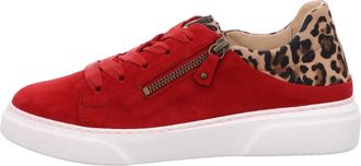 Gabor Sneakers - Dames - Schoenen - Rood - Maat: 37 1/2 EU Leer