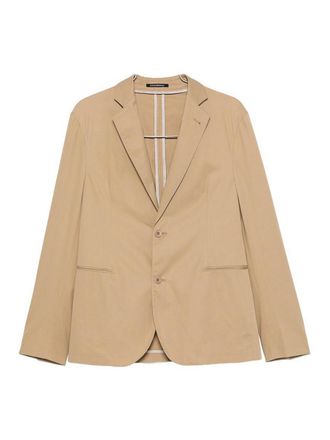 Emporio Armani Cotton Single-Breasted Suit