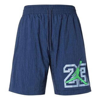 Nike Jordan Air Jordan 13 Legacy Poolside Mesh Shorts Blue CW0786-414