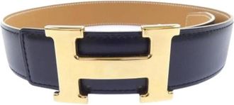Herm&egrave;s Pre-owned Standard Belt - Dames - Vintage Accessoires - Zwart - ONE Size - Vintage
