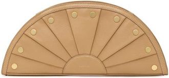 Hammitt Shelley Clutch in Toasty Sand/Brushed Gold at Nordstrom