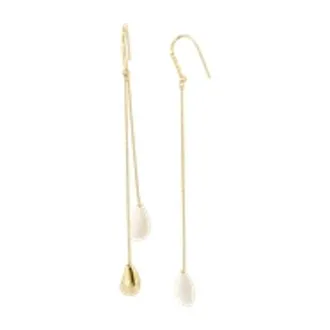 Isabel Marant Womens Asymmetric Earrings Metal Gold-Tone Jewelry-Watches