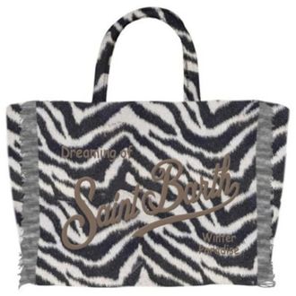 MC2 Saint Barth Tote Bags, female, Black, Size: ONE SIZE Colette Felt Tote