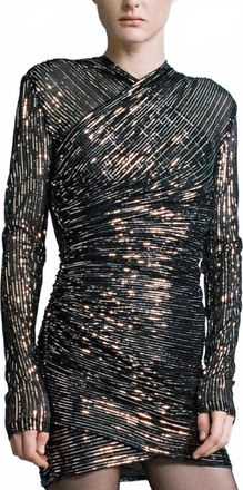 Sabina Mus&aacute;yev Lapisa Mini Dress In Black