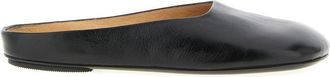 Mars&egrave;ll Black Leather Mules