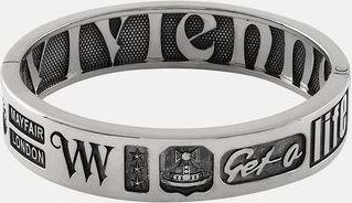 Vivienne Westwood Man. Lancelot Bangle Antique-platinum Antique-platinum Men