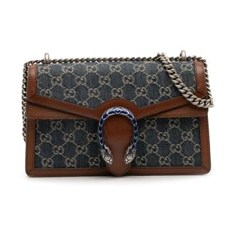 Gucci Pre-owned Shoulder Bag - Dames - Pre-owned - Blauw - Maat: ONE Size
