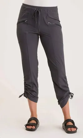 Xcvi Runyon Easy-Fit Pant In Charcoal