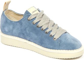 Panchic Lichtblauwe su&egrave;de schoen - Dames - Sneakers - Blauw - 35 EU - Su&egrave;de - Schoenen