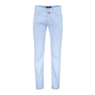 Pierre Cardin Heren, Broeken, Blauw, Maat: W35 L32 Katoen