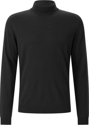 Roberto Collina Turtleneck - Heren - Coltruien - Zwart - S - Wol - Truien & Vesten