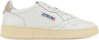 Autry White Logo Sneakers
