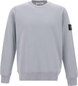Stone Island Light Blue Regular Sweatshirt