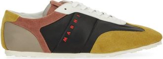 Marni Softy Soccer Sneaker - Heren - Sneakers - Veelkleurig - 40 EU - Leer - Schoenen