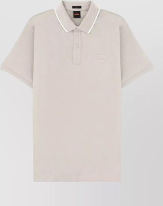 HUGO BOSS cotton polo shirt
