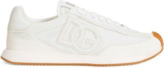Dolce & Gabbana White Leather Sneakers