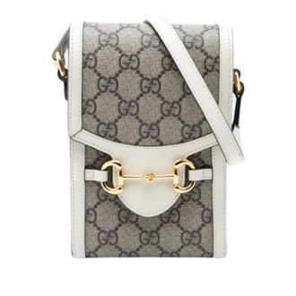 Gucci Pre-owned Cross Body Bags, female, Beige, Size: ONE SIZE Pre-owned Vintage Crossbody Bag