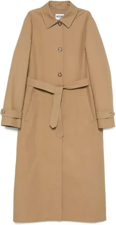 Moschino Mujer, Abrigos, Marrón, Talla: L