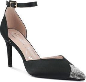 London Rag Everalda Pointed Toe Pump in Black at Nordstrom Rack, Size 5