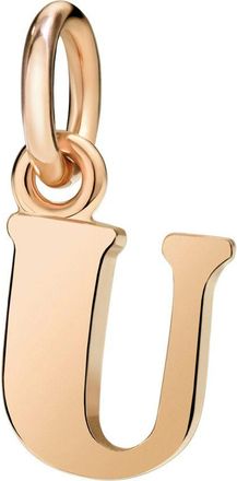 Dodo CIONDOLO LETTERA U ORO ROSA