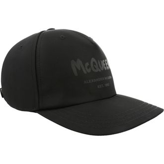 McQ by Alexander McQueen Graffiti Baseball Cap in Black at Nordstrom Rack, Size Large