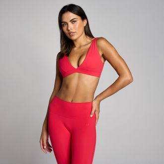 MyProtein MP Mujer Tempo Triangle Sujetador - Chilli - XS
