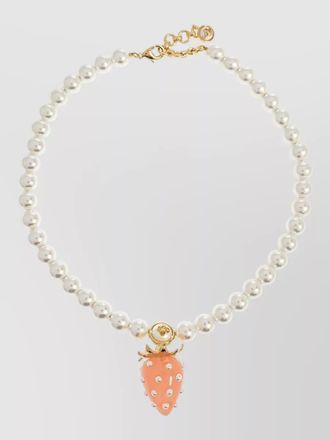 Casablanca brass pendant necklace