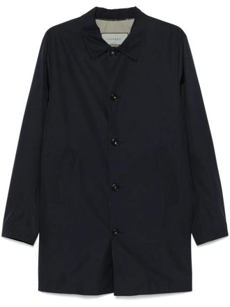 Canali single-breasted coat - Blue