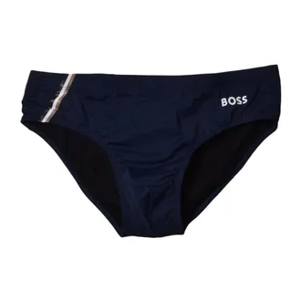 HUGO BOSS Heren, Badkleding, Blauw, Maat: XL Polyamide