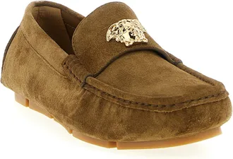 Versace La Medusa Loafers - Brown