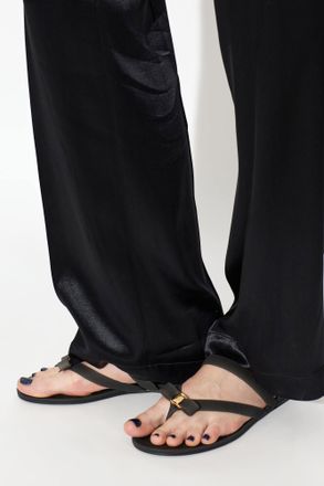 Ferragamo Rubber Flip-flops Jealsa, Womens, Black