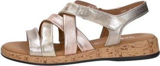 Gabor Platte Sandalen - Dames - Sandalen - Veelkleurig - 44 EU - Schoenen