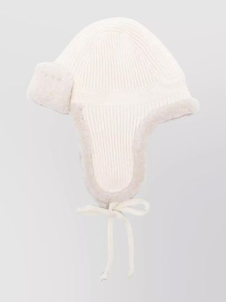 Miu Miu cashmere wool hat ear flaps