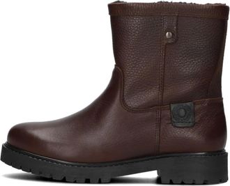 Bullboxer Jongens Stijlvolle Enkellaarzen - Dames - Enkellaarsjes - Bruin - 35 EU - Leer - Schoenen