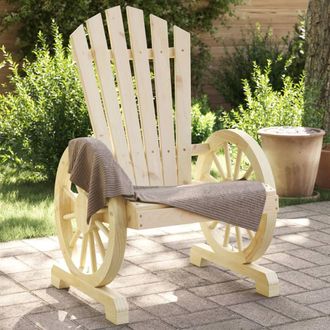 vidaXL Vidaxl - Sillones De Jard&iacute;n Adirondack 4 Uds Madera Maciza De Abeto