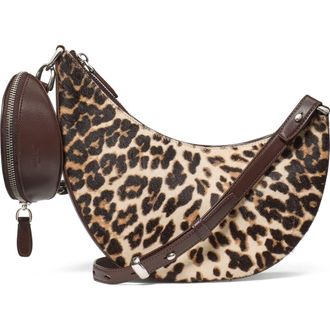 Kate Spade New York hug downtown genuine calf hair bag in Leopard Multi at Nordstrom