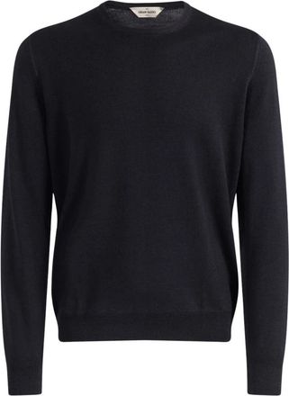 Gran Sasso Truien & Vesten, Heren, Grijs, XL, Wol, Trui met ronde hals