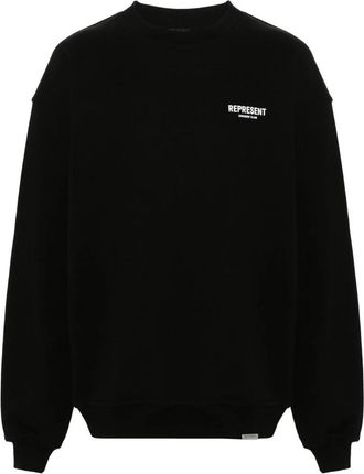 Represent Owners Club Sweatshirt - Heren - Sweatshirts - Zwart - L - Katoen - Hoodies & sweatvesten