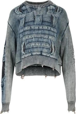 Diesel Cotton Sweater - Blue