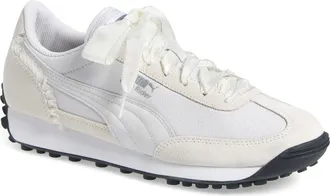 Puma Easy Rider Glam Athletics Sneaker in Feather Gray-Warm White at Nordstrom, Size 7.5