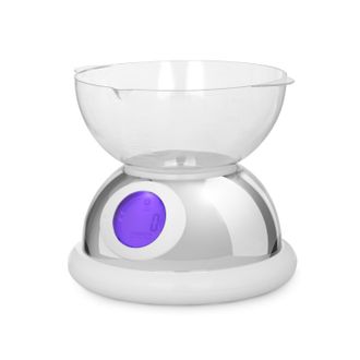 KASANOVA Bilancia da cucina digitale bianca con ciotola Luca Trazzi