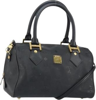 MCM Pre-owned Plastic Handbag - Dames - Vintage Handtas - Zwart - ONE Size - Vintage