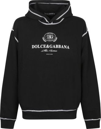 Dolce & Gabbana Black Logo Hoodie