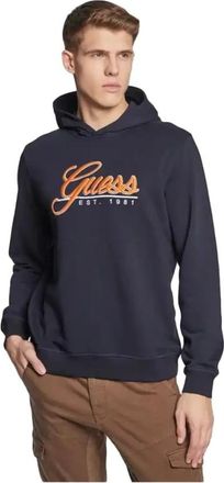 Guess Hombre, Sudaderas, Azul, Talla: XS
