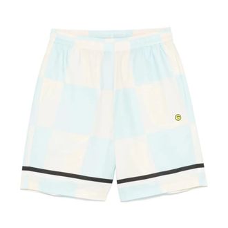 Barrow Barrow, Korte Broeken, Heren, Wit, M, Heren Shorts in Trendy Stijl
