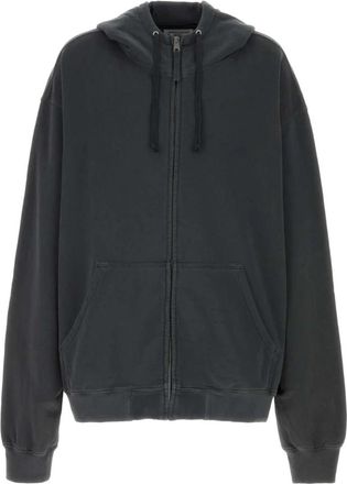 Maison Margiela Sweatvest - Heren - Vesten met rits - Grijs - S - Hoodies & sweatvesten