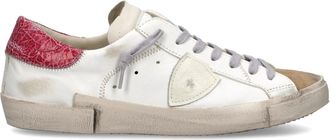 Philippe Model Prsx Tennis - Heren - Sneakers - Wit - 41 EU - Katoen - Schoenen
