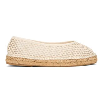 Maneb&igrave; Espadrilles, female, Beige, Size: 10 US Espadrilles in Mesh